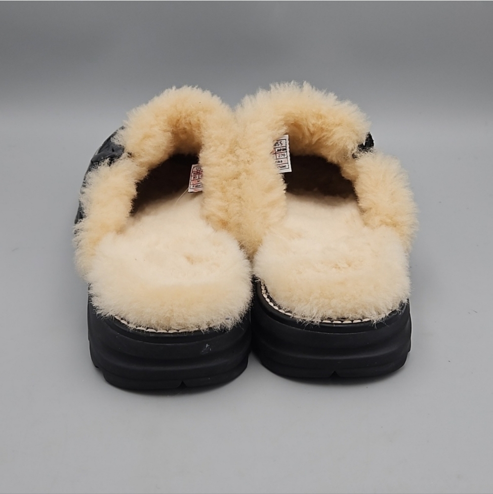 UGG slip on Clogs Women 10 leather - Picture 8 of 12